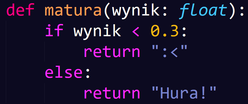 Matura z informatyki